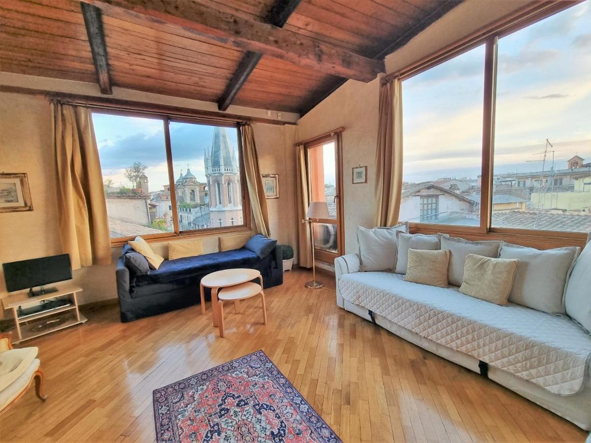 Amazing Panoramic Artist'S Loft Spanish Steps Roma Ngoại thất bức ảnh